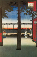 The Kanda-myojin Shrine at Daybreak, Kanda-myojin akebono-no kei