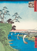 View of Konodai Hill and the Tonegawa River, Konodai Tonegawa fukei