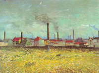 Factories at Asnières, Paris