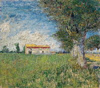 Farm in the Wheat Fields, Arles