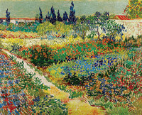 Garden in Bloom with Path, Arles