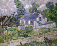 Houses at Auvers, Auvers-sur-Oise