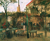 La Guinguette in Montmartre, Paris