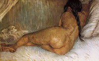 Nude Woman Reclining, Seen from the Back, Paris