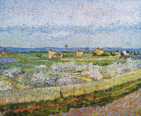 Peach Trees in Blossom, Arles