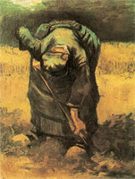 Peasant Woman Digging, Neunen