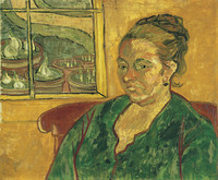 Porträt von Madame Augustine Roulin, Arles