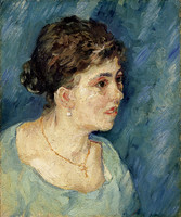 Portrait of a Woman in Blue, Antwerp