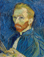 Self-Portrait, Saint-Rémy