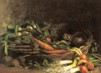 Still Life with a Basket of Vegetables, Nuenen