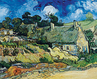 Thatched Cottages of Cordeville at Auvers-sur-Oise, Auvers-sur-Oise