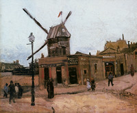 The Moulin de la Galette, Paris