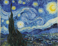 The Starry Night, Saint-Rémy