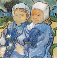 Two Little Girls, Auvers-sur-Oise