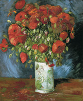 Vase with Red Poppies, Paris