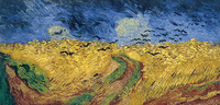 Wheat Field with Crows, Auvers-sur-Oise