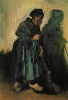 Woman with a Broom, Nuenen